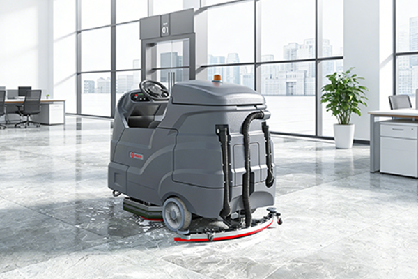 揚子YZ-X9洗地機作業(yè)圖