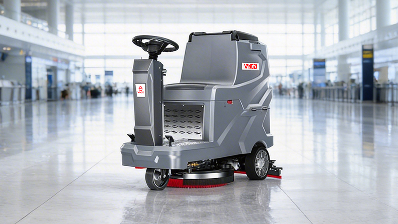 江西冠銳汽車科技有限公司引入揚(yáng)子X(jué)5E，7000平工廠地坪清潔全面提速